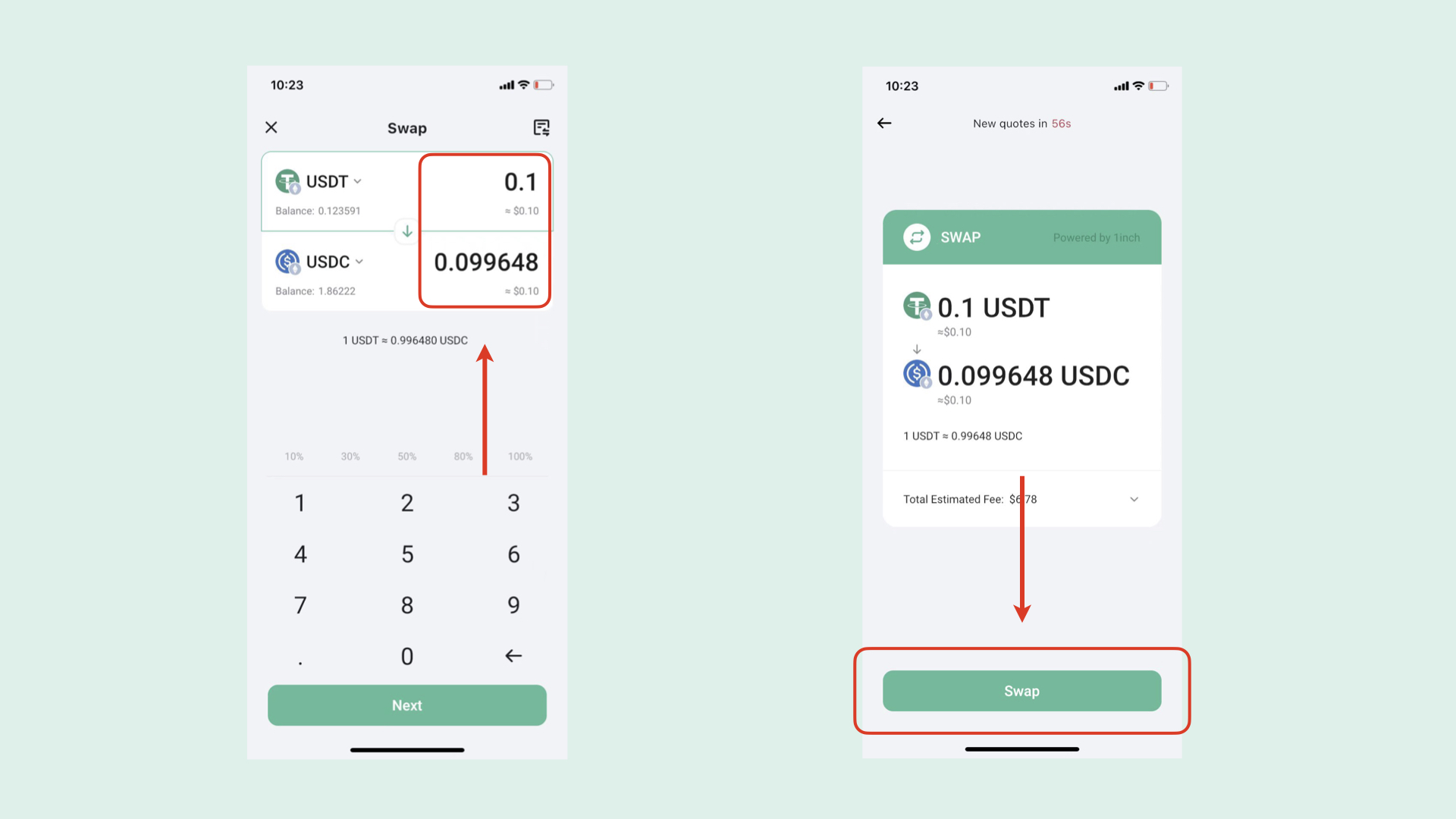 kucoin eos swap